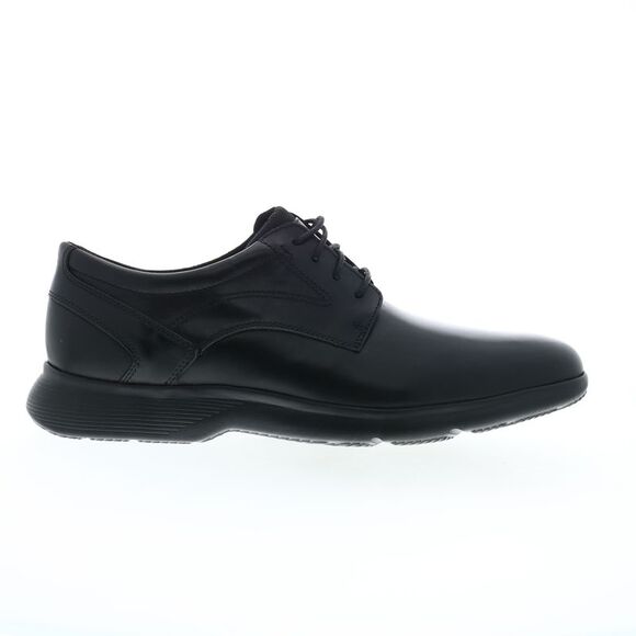 Rockport Mens Truflex Dressport Plain Toe Black Shoes (NWT) - Picture 1 of 4